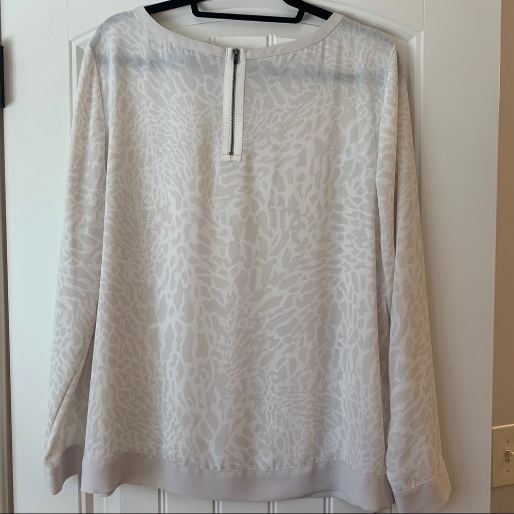 Loft White Pattern Top - Picture 5 of 7